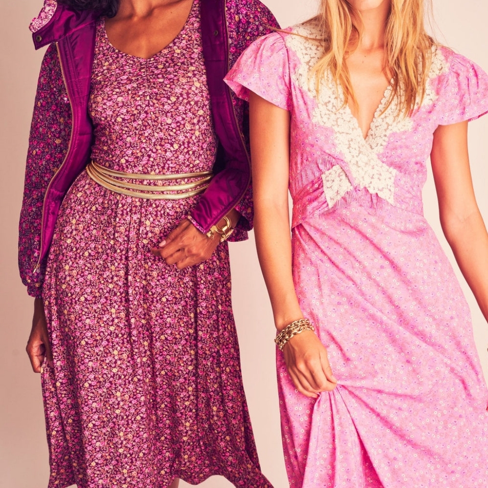 LoveShackFancy Poeta Dress, Size Medium